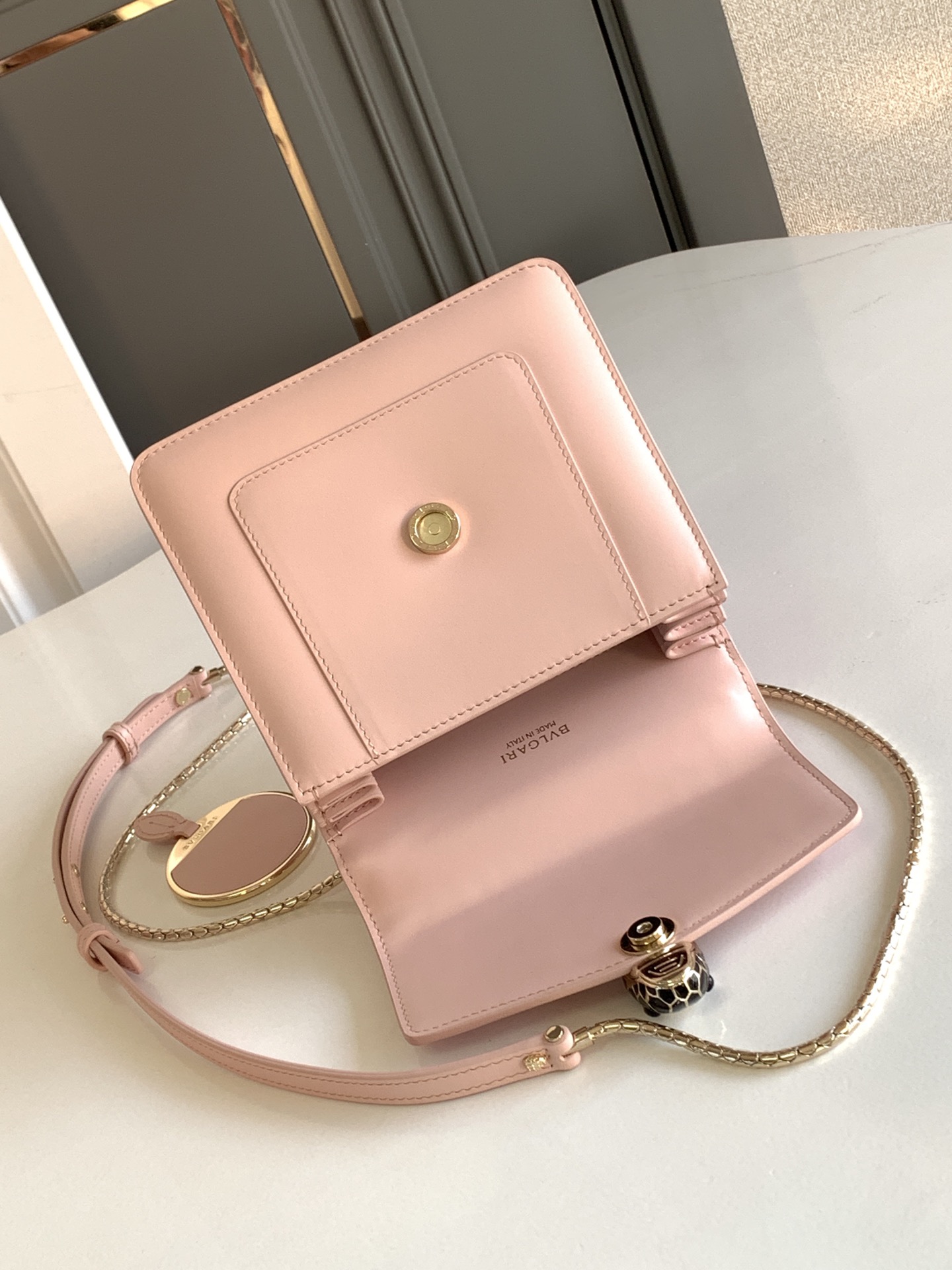 Bvlgari Serpenti Forever Mini Top Handle Pink